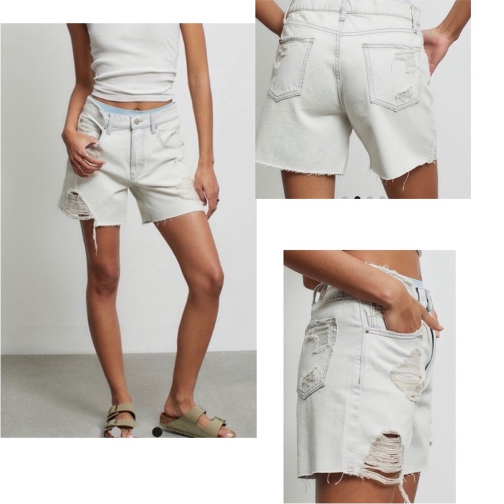BDG dropped waist destroy shorts size 26